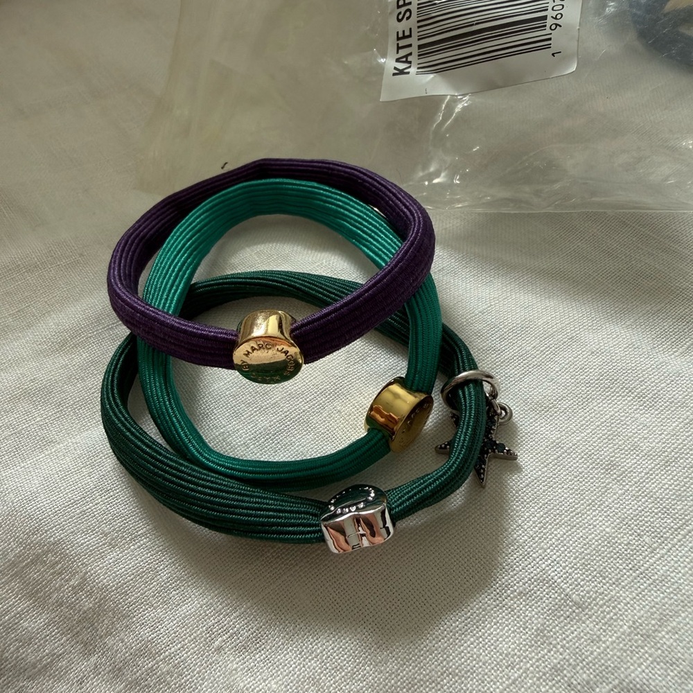 NWOT Marc Jacobs Hair Ties Set Bracelets Set